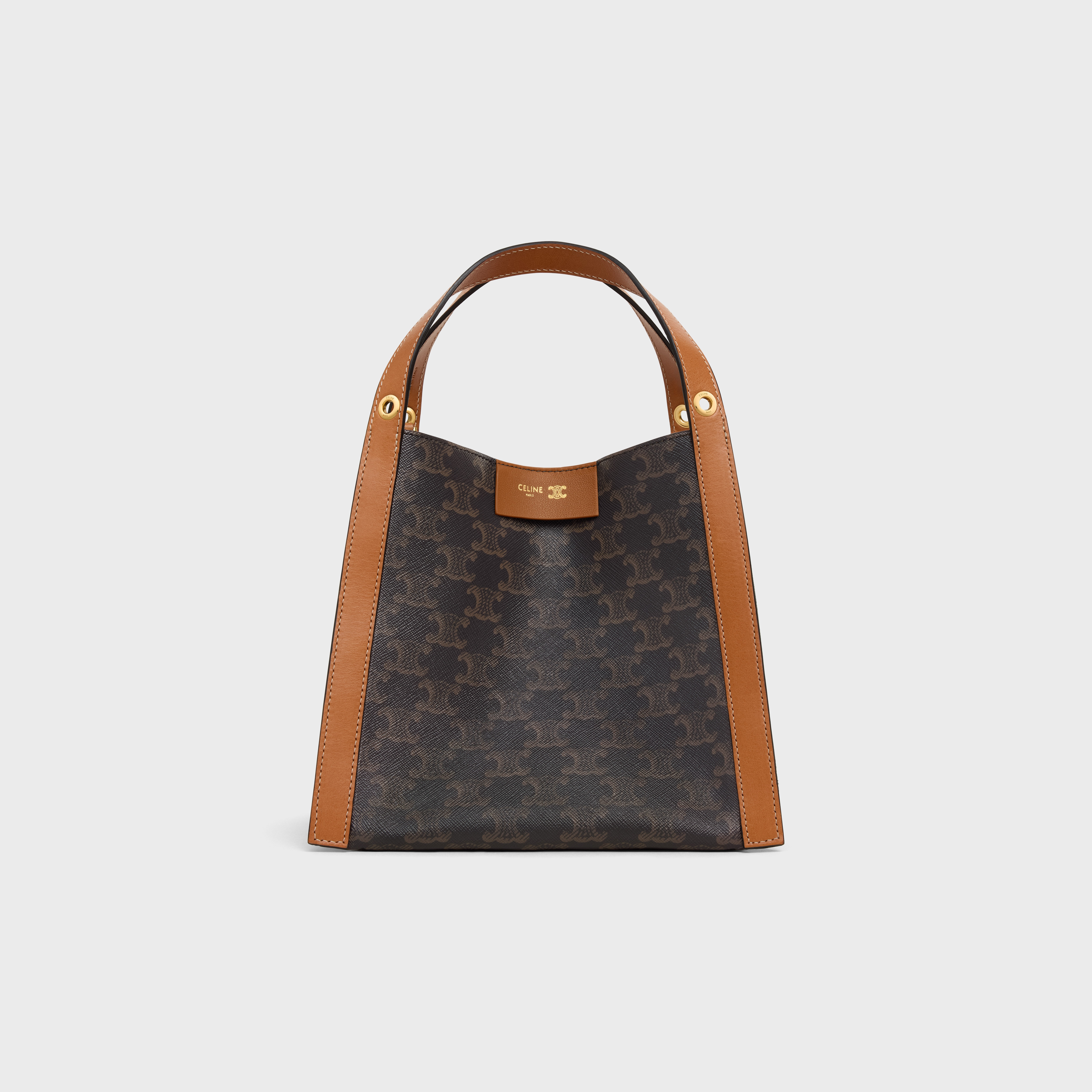 スモール キューボ バッグ / トリオンフキャンバス＆ナチュラルカーフ